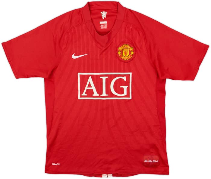 2007-09 Manchester United Home Shirt Ronaldo #7 - 5/10 - (S)