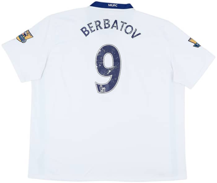 2008-10 Manchester United Away Shirt Berbatov #9 - 5/10 - (3XL)