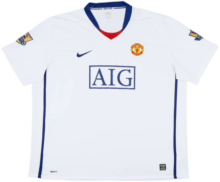 2008-10 Manchester United Away Shirt Berbatov #9 - 5/10 - (3XL)