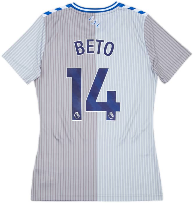 2023-24 Everton Third Shirt Beto #14 (Women's S)