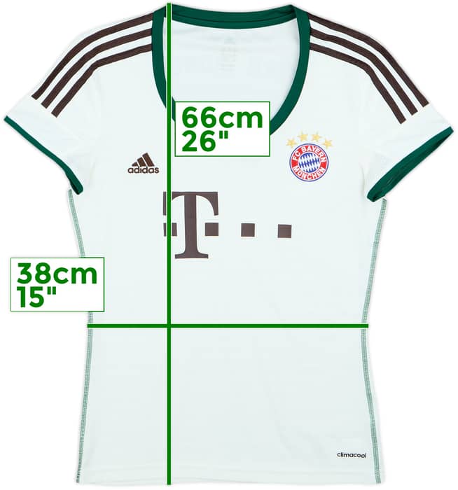 2013-14 Bayern Munich Away Shirt - 10/10 - (Women's M)