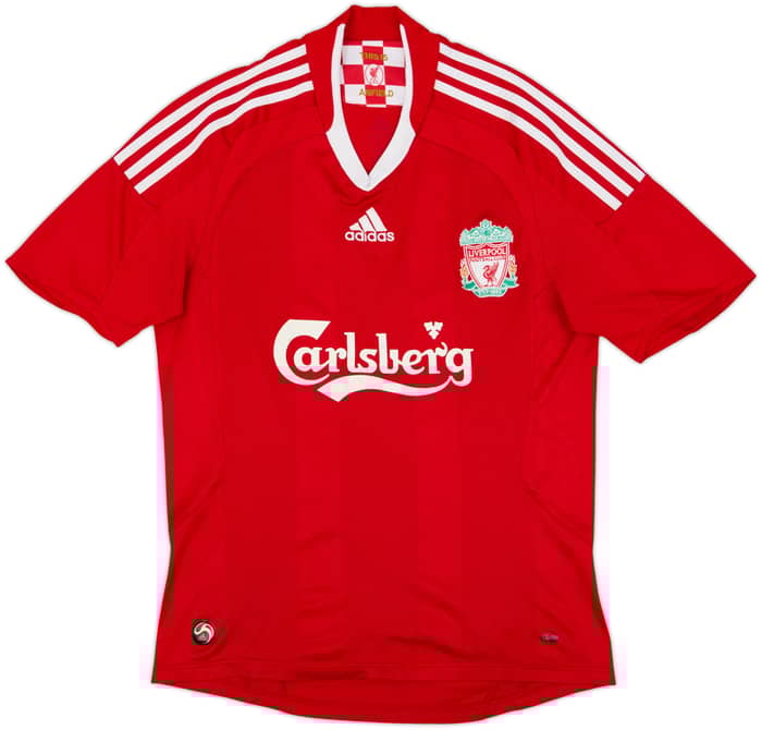 2008-10 Liverpool Home Shirt - 5/10 - (S)