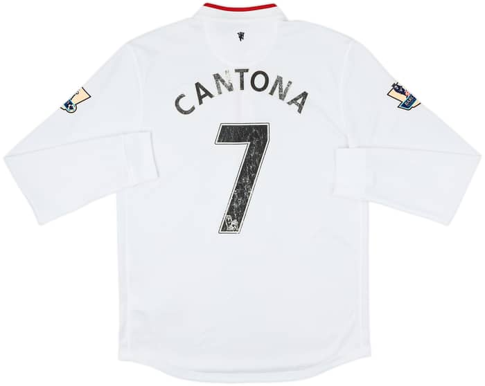 2012-14 Manchester United Away L/S Shirt Cantona #7 - 6/10 - (M)