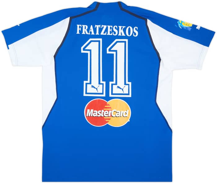 2004 Greece Beach Soccer Match Issue Home Shirt Fratzeskos #11