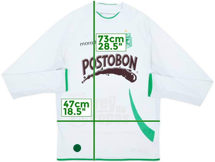 2008 Atletico Nacional Away L/S Shirt - 6/10 - (M)