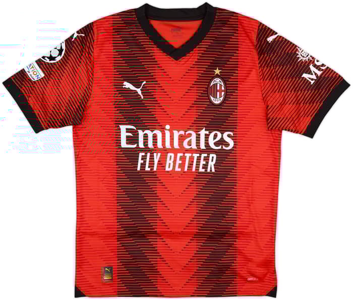2023-24 AC Milan Home Shirt Florenzi #42 - 8/10 - (M)