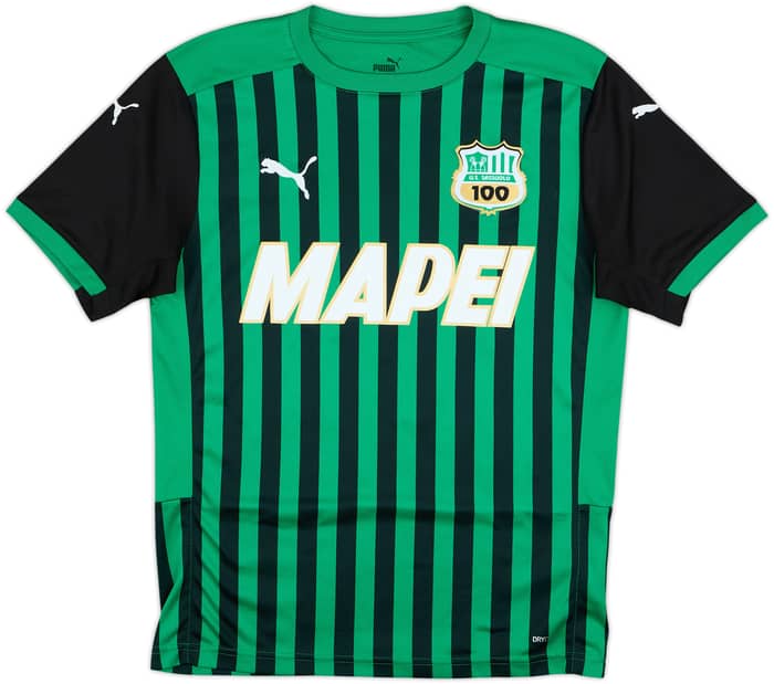 2020-21 Sassuolo Home Shirt #7 - 6/10 - (S)