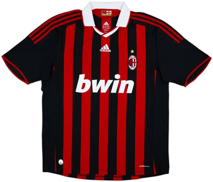 2009-10 AC Milan Home Shirt Giacomo #5 - 7/10 - (XL)