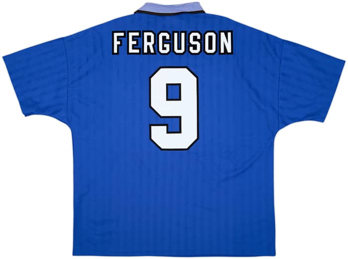 1995-97 Everton Home Shirt Ferguson #9 - 8/10 - (XXL)