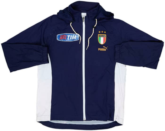2004-05 Italy Puma Hooded Track Jacket - 5/10 - (XL)