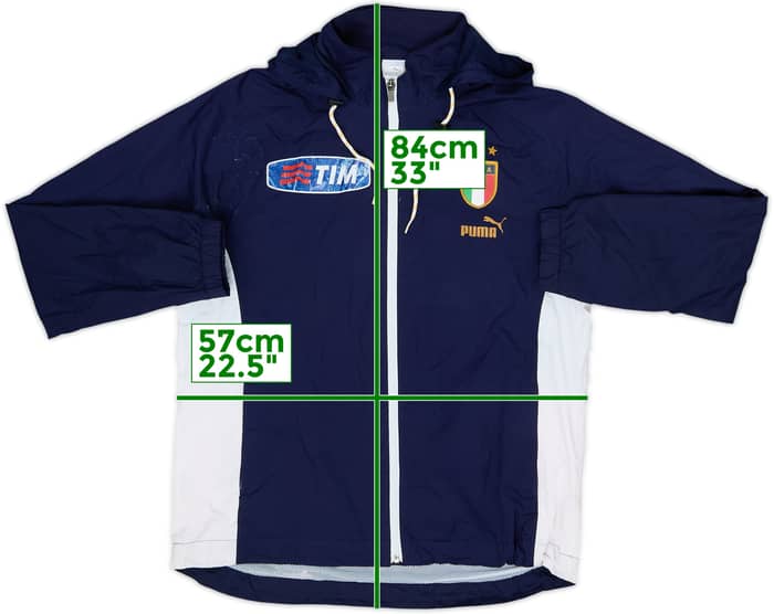 2004-05 Italy Puma Hooded Track Jacket - 5/10 - (XL)