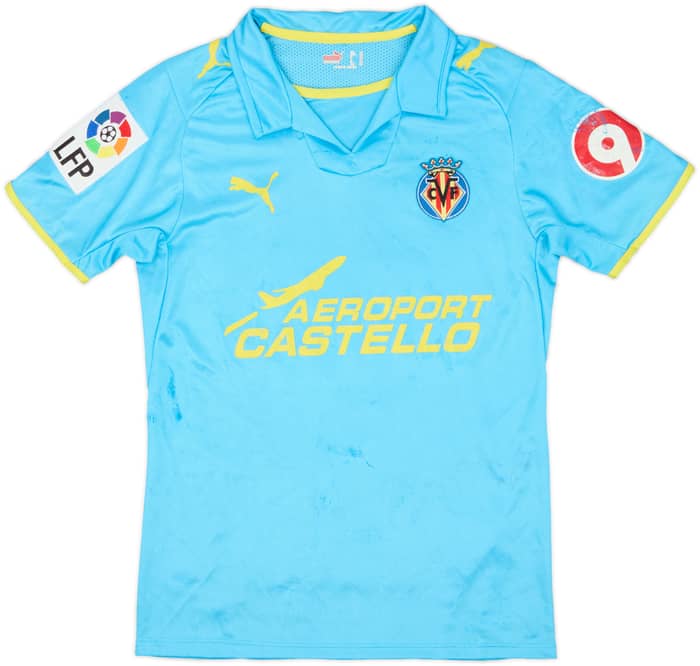 2008-09 Villarreal Signed Away Shirt Nilmar #12 - 4/10 - (XS)