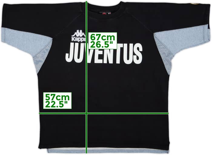 1994-95 Juventus Kappa Sweat S/S Top - 8/10 - (L)