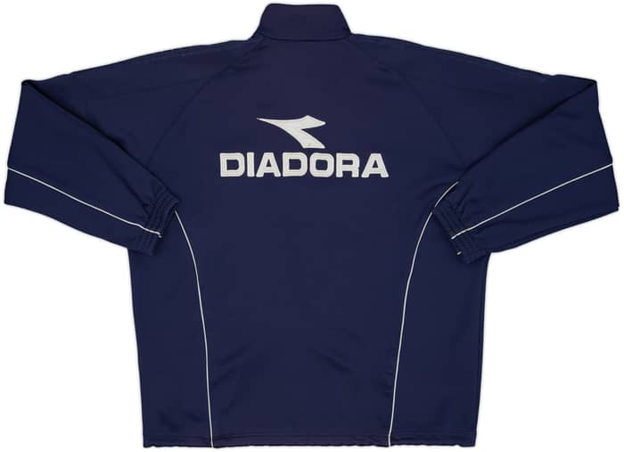 1999-00 Italy Diadora Referee 1/4 Zip Drill Top - 7/10 - (XL)