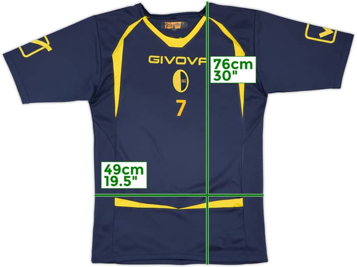 2012-13 Modena Givova Player Issue Training Shirt #7 - 7/10 - (L)