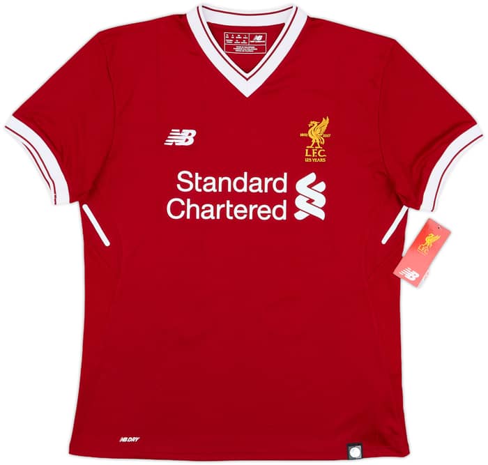 2017-18 Liverpool 125 Years Home Shirt M.Salah #11 (Women's M)
