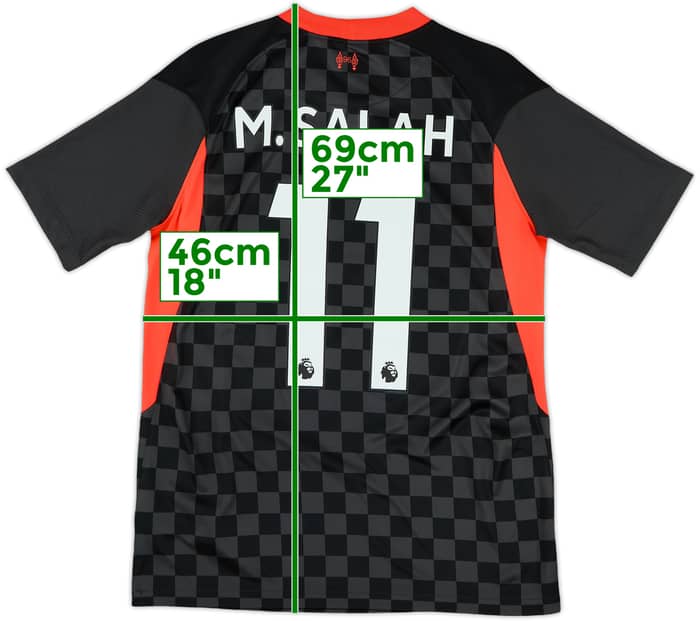 2020-21 Liverpool Third Shirt M.Salah #11 (XL.Boys)