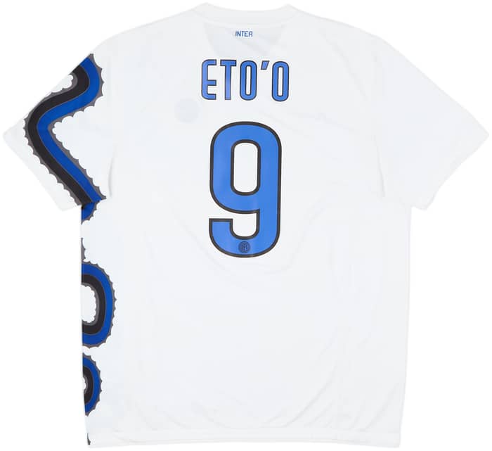 2010-11 Inter Milan Away Shirt Eto'o #9 - 7/10 - (XL)