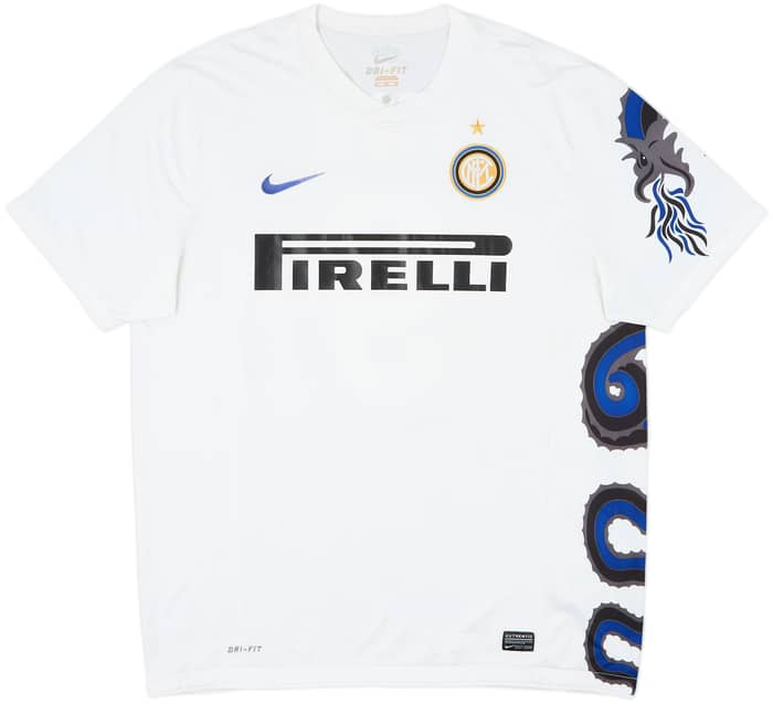 2010-11 Inter Milan Away Shirt Eto'o #9 - 7/10 - (XL)