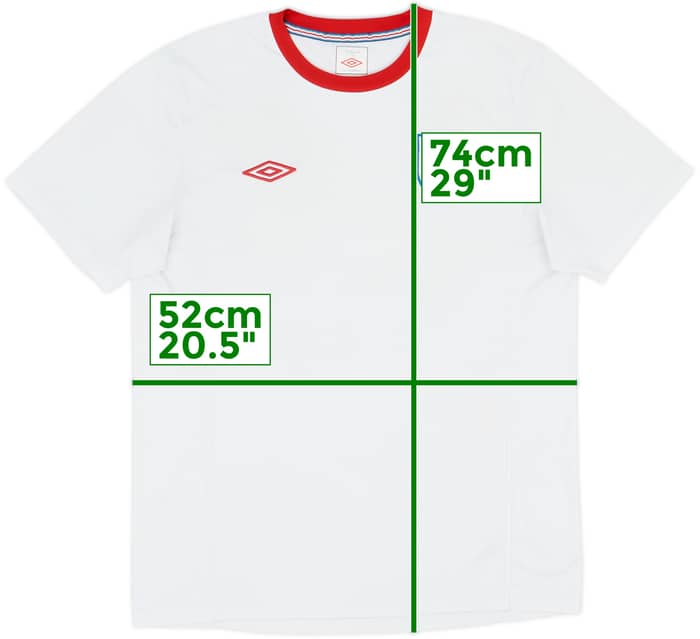2010-11 England Umbro Training Shirt - 6/10 - (L)