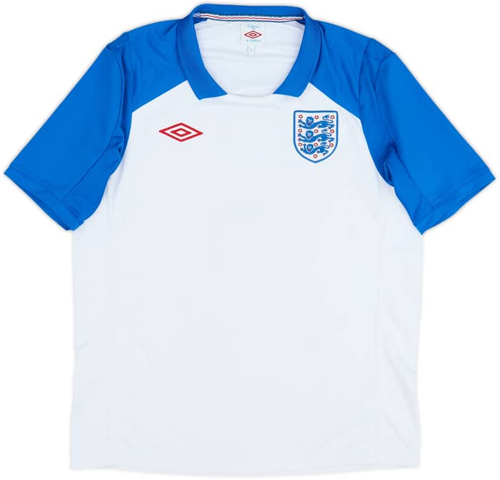 2010-11 England Umbro Training Shirt - 8/10 - (M)
