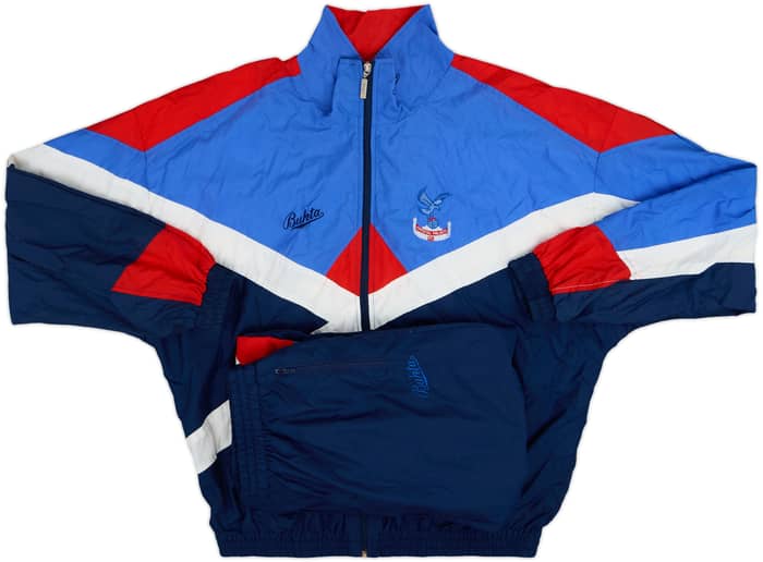 1990-91 Crystal Palace Bukta Tracksuit - 6/10 - (L)