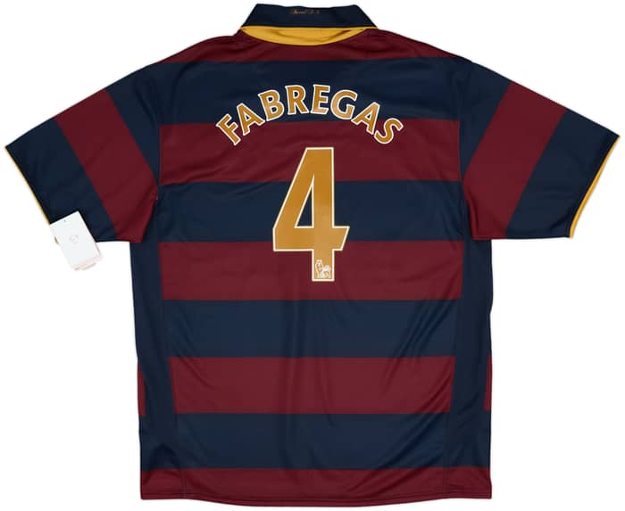 2007-08 Arsenal Third Shirt Fabregas #4 (XL)