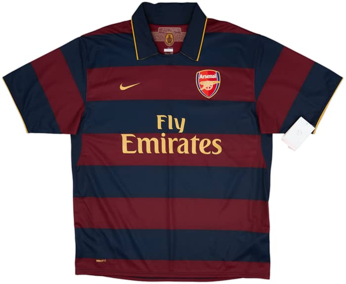 2007-08 Arsenal Third Shirt Fabregas #4 (XL)