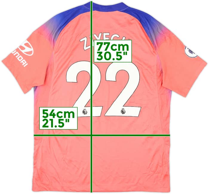 2020-21 Chelsea Third Shirt Ziyech #22 - 9/10 - (L)