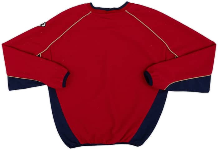 2001-02 Barcelona Nike Sweat Top - 7/10 - (XL.Boys)