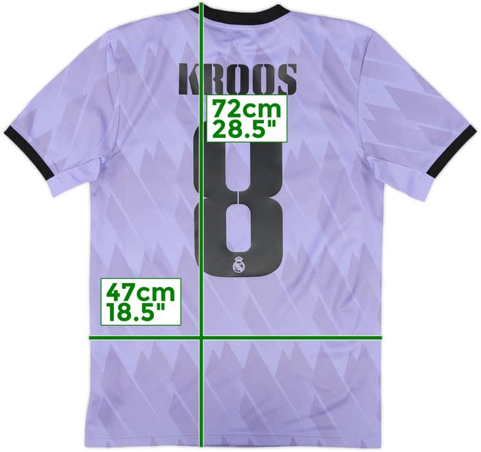 2022-23 Real Madrid Away Shirt Kroos #8 - 10/10 - (S)