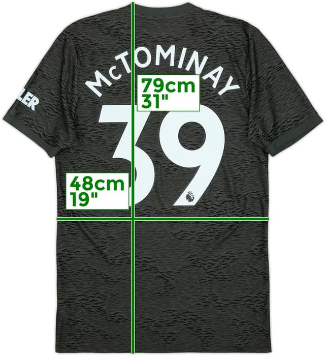 2020-21 Manchester United Away Shirt McTominay #39 - 7/10 - (M)