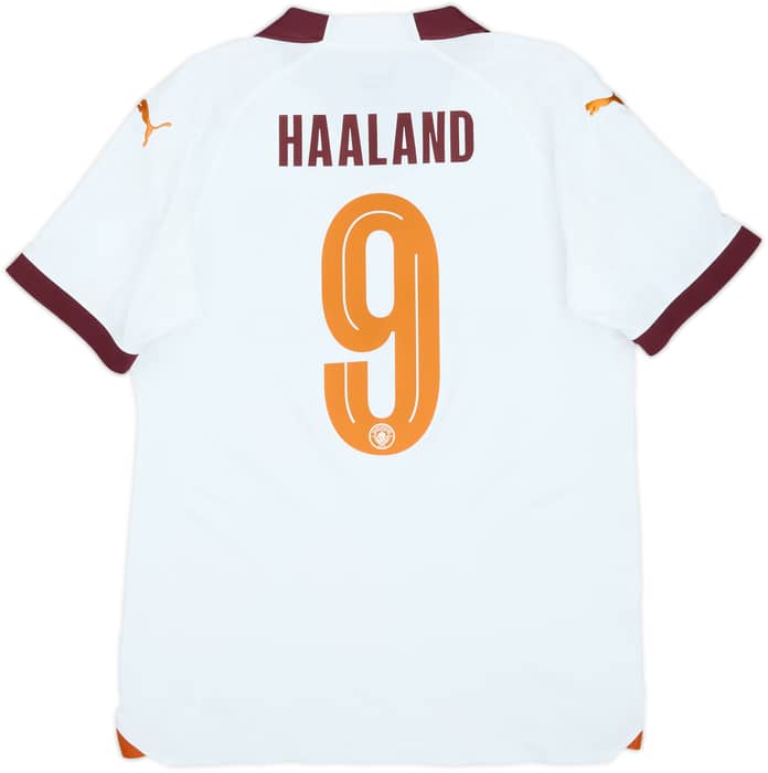 2023-24 Manchester City Authentic Away Shirt Haaland #9 - 8/10 - (S)
