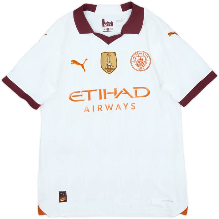 2023-24 Manchester City Authentic Away Shirt Haaland #9 - 8/10 - (S)
