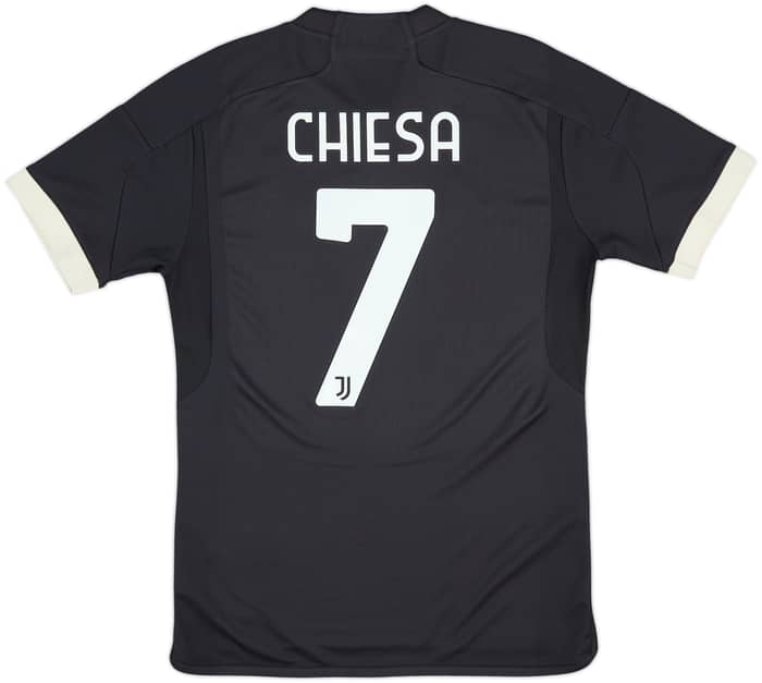 2023-24 Juventus Third Shirt Chiesa #7 - 8/10 - (M)