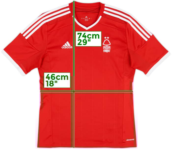 2014-15 Nottingham Forest Home Shirt - 10/10 - (M)