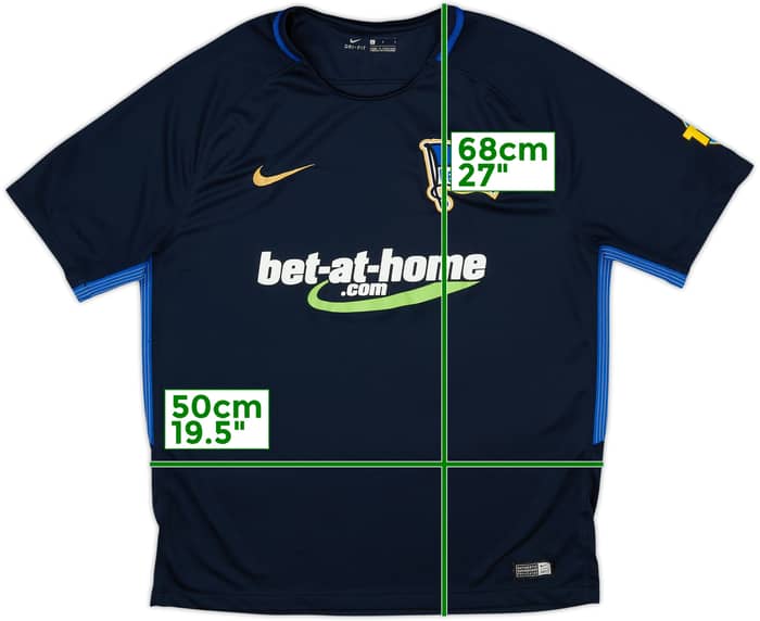 2017-18 Hertha Berlin Away Shirt - 8/10 - (L)