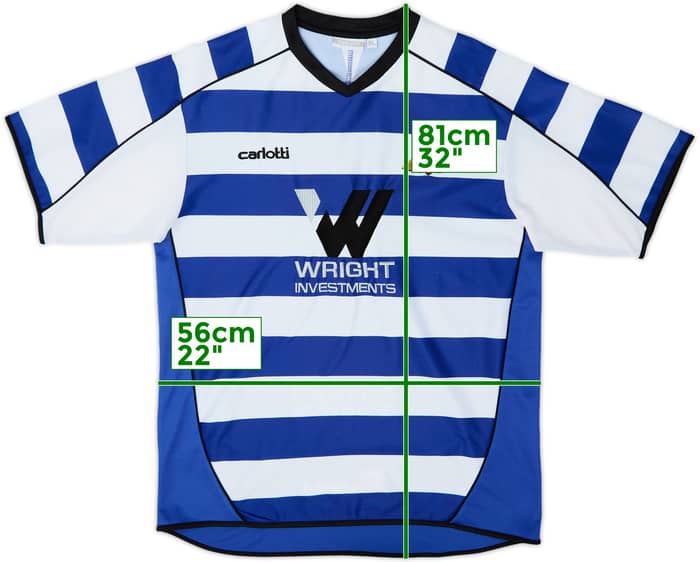 Camiseta de la tercera equipación del Doncaster Rovers 2008-09 - 9/10 - (XL)