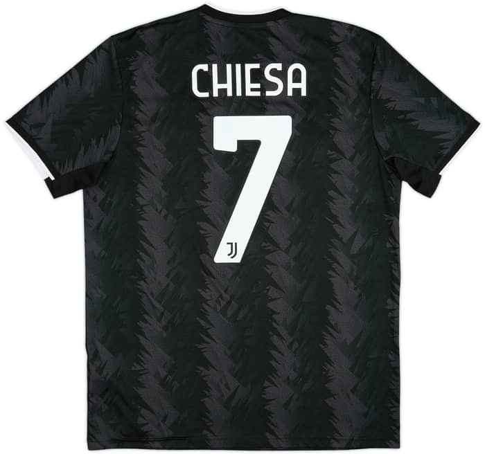 2022-23 Juventus Away Shirt Chiesa #7 - 8/10 - (L)