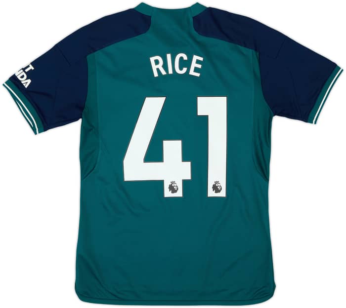 2023-24 Arsenal Third Shirt Rice #41 - 9/10 - (S)