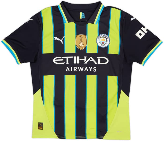Camiseta de visitante del Manchester City 2024-25 Haaland #9 - 9/10 - (M)