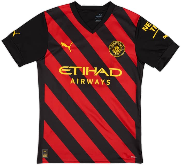 2022-23 Manchester City Away Shirt Haaland #9 - 10/10 - (S)