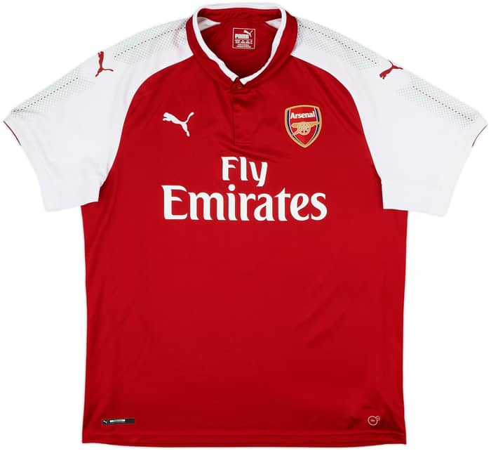 2017-18 Arsenal Home Shirt Ramsey #8 - 8/10 - (XL)
