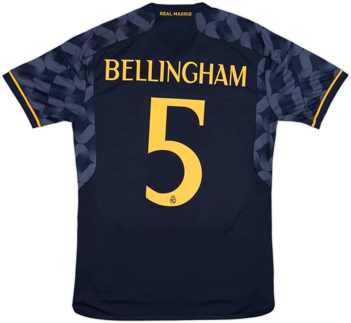 2023-24 Real Madrid Away Shirt Bellingham #5 - 8/10 - (M)