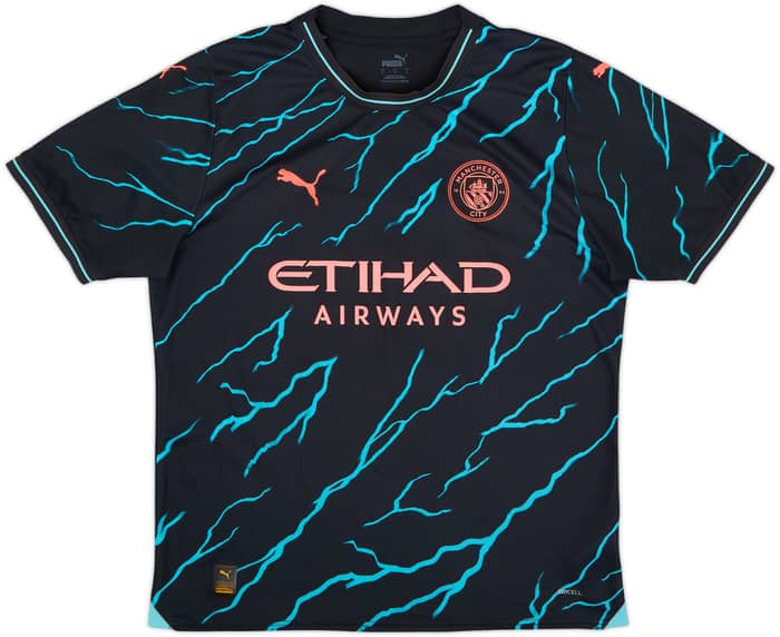 2023-24 Manchester City Third Shirt Foden #47 - 8/10 - (L)