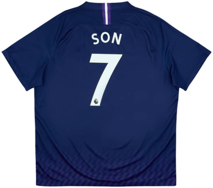 2019-20 Tottenham Away Shirt Son #7 - 9/10 - (XXL)