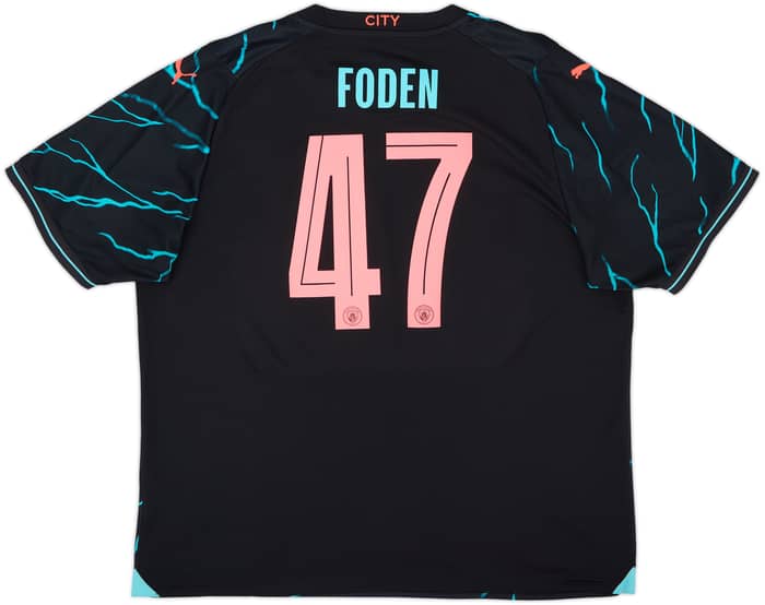 2023-24 Manchester City Third Shirt Foden #47 - 10/10 - (XXL)