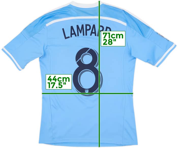 2015-16 New York City Home Shirt Lampard #8 - 8/10 - (S)