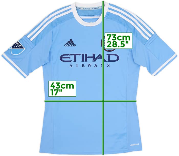Camiseta de local del New York City 2015-16 Lampard #8 - 8/10 - (S)