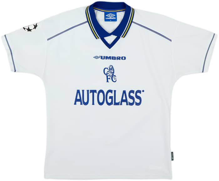 1998-00 Chelsea Away Shirt Sir Gus #8 - 6/10 - (M)
